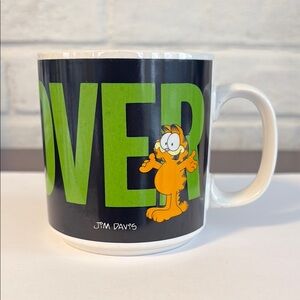 Garfield Over the Hill Mug  1978